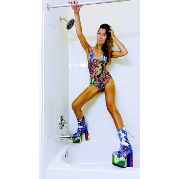 Original Art Swim suit Bob Marley - Picture 6 of 8